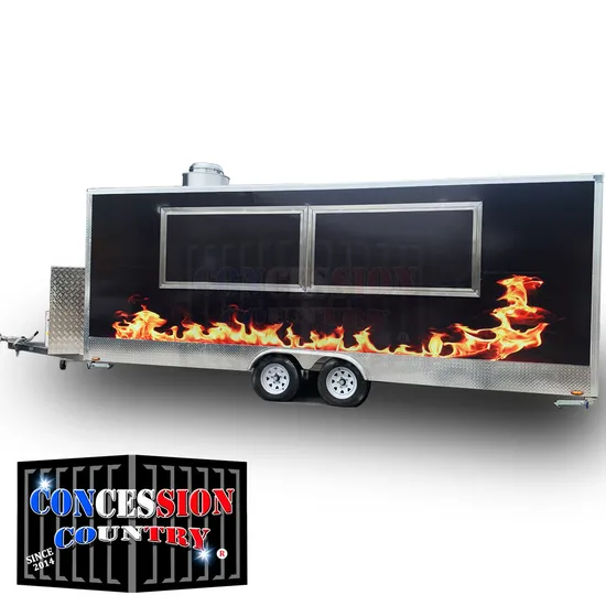 Small Food Trailer Pink Consession Trailer Food Trailer/ Electric Food Truck/Car Food Truck