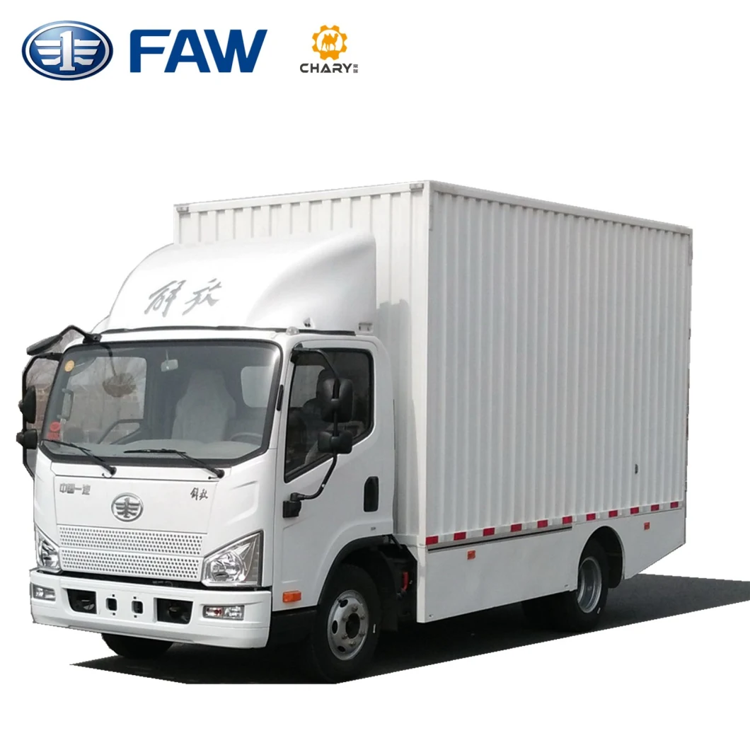 Chinese Hot Sales EV Truck FAW 5t Cargo Van Electric Truck