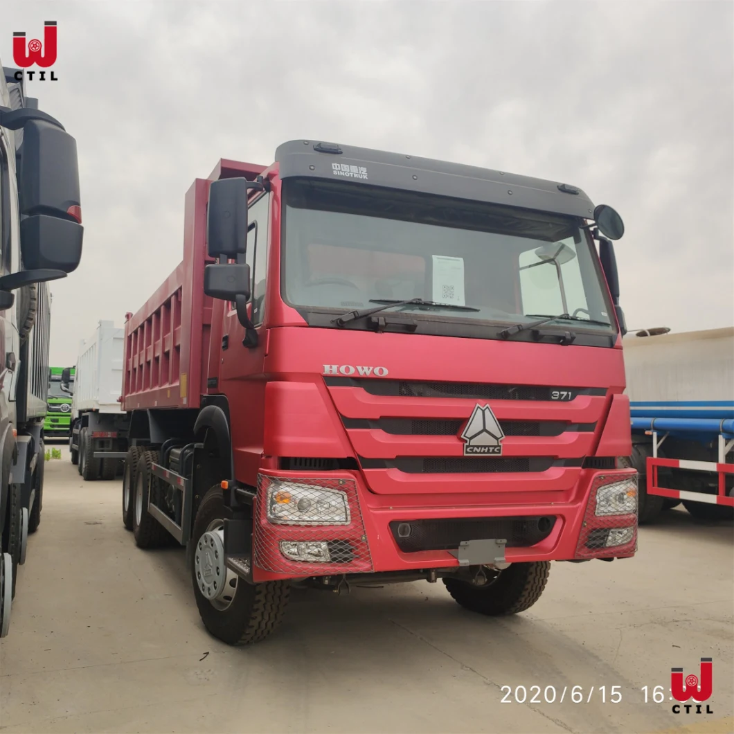 Sinotruck HOWO Sinotruk 30t Heavy Duty Truck 20cbm 6X4 371HP Dumper/Tipper/Dump Trucks Price for Ethiopia Truck/HOWO/Heavy Duty