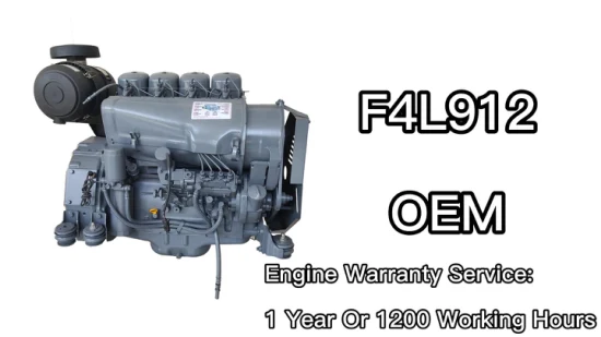 Motor diesel de 4 cilindros refrigerado a ar 60HP F4l912