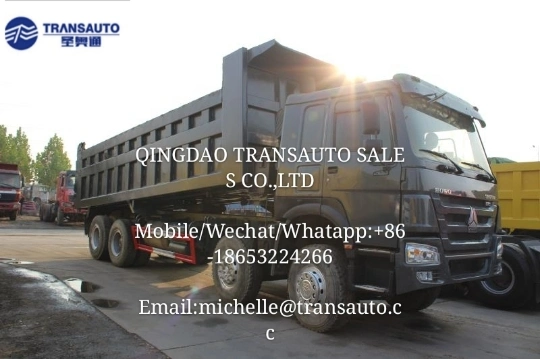 Caminhão Basculante Sinotruk LHD/Rhd 12 Rodas 8X4 HOWO Caminhão Basculante Basculante 30t-50t Basculante Usado