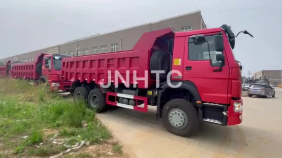 Caminhão basculante Sinotruk 6X6 off road com 11 pneus para estradas ruins Camion Benne