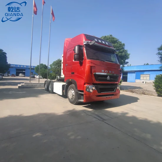 Sinotruk HOWO T7h CNG trator novo trator caminhão CNG