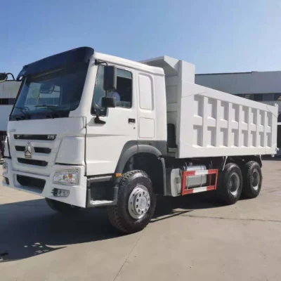 Caminhão Basculante Usado HOWO 6*4 10 Rodas HOWO 371 375 Basculante Sinotruk Usado Fabricado em 2020 Preço Barato