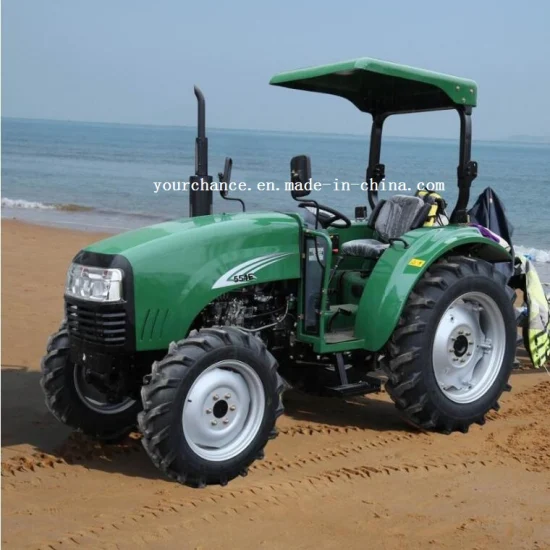 Venda imperdível Dq554 55HP 4WD Agricultural Wheel Tractor Small Mini Compact Graden Tractors with ISO Ce Pvoc Coc Certificate From Tractor Factory Manufacturer