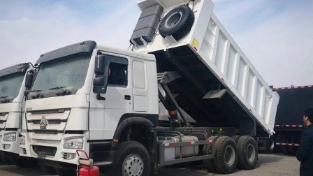 Caminhões usados ​​pesados ​​Novo caminhão Sino Sinot HOWO Beiben Dongfeng Shacman Foton 6X4 Basculante Basculante Basculante Caminhão basculante