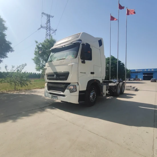 China Howot7 Caminhão trator CNG de segunda mão Caminhão trator CNG/Caminhão a gás de alta qualidade Uzbequistão