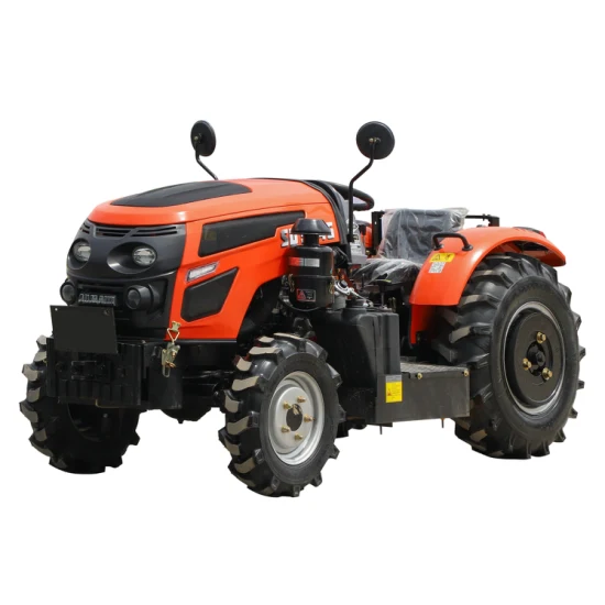 Trator de pomar 4WD 50HP Pequeno trator de fazenda de quatro rodas Trator de jardim Trator de caminhada Mini trator para máquinas agrícolas Máquina Es5048g CE