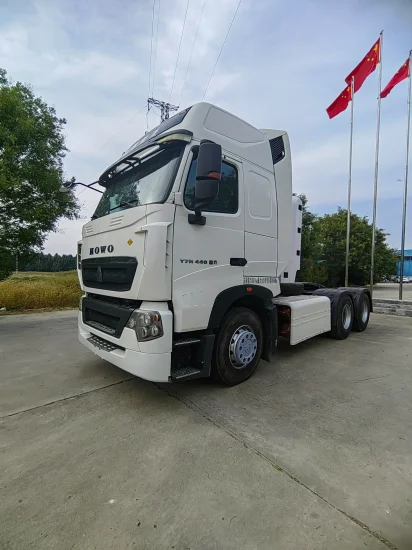 Caminhão de tração doméstico HOWO T7h CNG 430 HP de alta qualidade preço baixo 6 * 4 caminhões vendidos no Uzbequistão