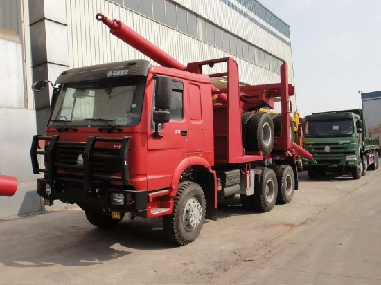 Caminhão de transporte de madeira longa Veículo de transporte madeireiro para venda